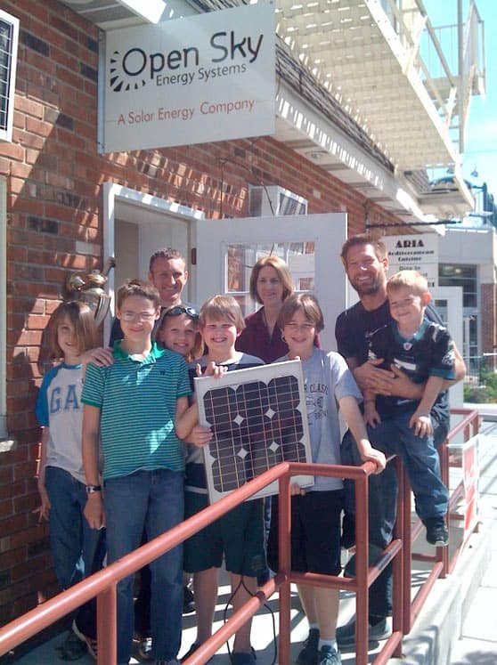 The Open Sky guys teach Swarthmore 5th graders about solar energy!